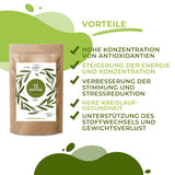 Ceai japonez Matcha, calitate premium, pudră. 100% natural. Reducător de ceai verde, detoxifiant puternic și antioxidant. Matcha pur cultivat - Origine: Japonia (100 g)