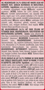 NESTLÉ Prietenii de Paște, mini figurine de Paște din ciocolată cu lapte cu bucățele crocante, 1 pachet (1 x 65g)
