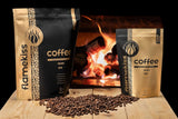 Boabe de cafea 250g – Boabe de espresso Arabica și Robusta de înaltă calitate, prăjite manual în lemn, pentru gustul plin și aromat al boabelor de cafea