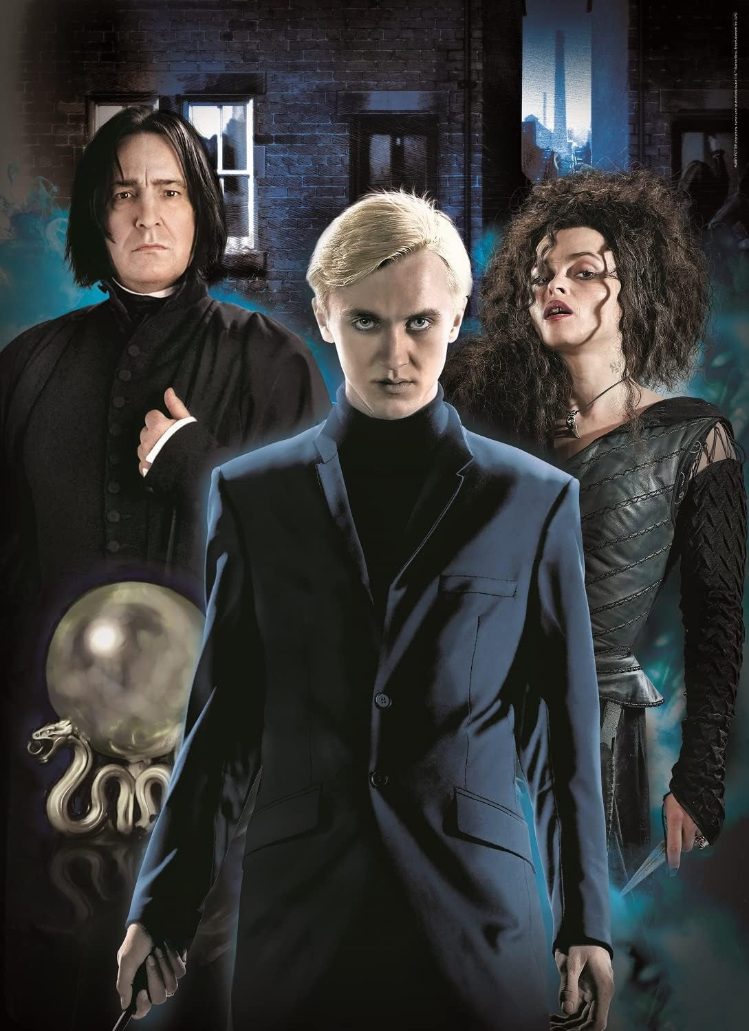 Clementoni 61884 Harry Potter - Puzzle 3 X 1000 piese de la 9 ani, Puzzle colorat pentru adulți cu culori îndrăznețe, Joc de îndemânare pentru întreaga familie, Idee excelentă de cadou Puzzle Naty Shop