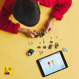 LEGO City Airplane Vs. Hospital Bed Race Car Set - Jucărie Soapbox pentru băieți și fete de la 5 ani - Set de construcție cu 2 minifigurine - Cadou aniversar și de vacanță 60459 Seturi de constructie Besuche den LEGO-Store