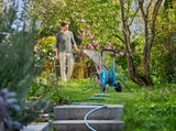 Furtun Gardena EcoLine 1/2 inch, 20 m fără componente de sistem: Furtun de grădină sustenabil fabricat din plastic reciclat, fără ftalați și poluanți, funcție de prindere puternică, rezistent la îngheț și UV (18930-20)
