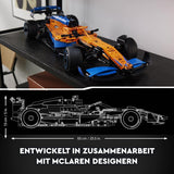 Lego Technic Mclaren Formula 1 Racing Car - Model F1 pentru adulți cu motor V6 și direcție - Cadou pentru fanii și colecționarii sporturilor cu motor - 42141 Seturi de constructie Besuche den LEGO-Store