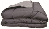 Poyet Motte Calgary Duvet Cover Poliester Steel/Silver, Poliester, Acier/Argent, 220X160X1 Cm Plapumi si pilote Naty Shop 220X160X1 cm