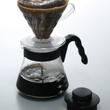 4977642019126 Carafă pentru servire cafea V60 700 ml VCS-02B, sticlă, incoloră, 17,3 x 14,1 x 13 cm