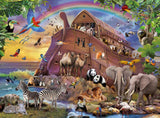 Ravensburger puzzle pentru copii - 10038 Unterwegs Mit Der Arche - Puzzle cu Arca lui Noe pentru copii începând cu vârsta de 7 ani, cu 150 de piese în format XXL Puzzle Naty Shop