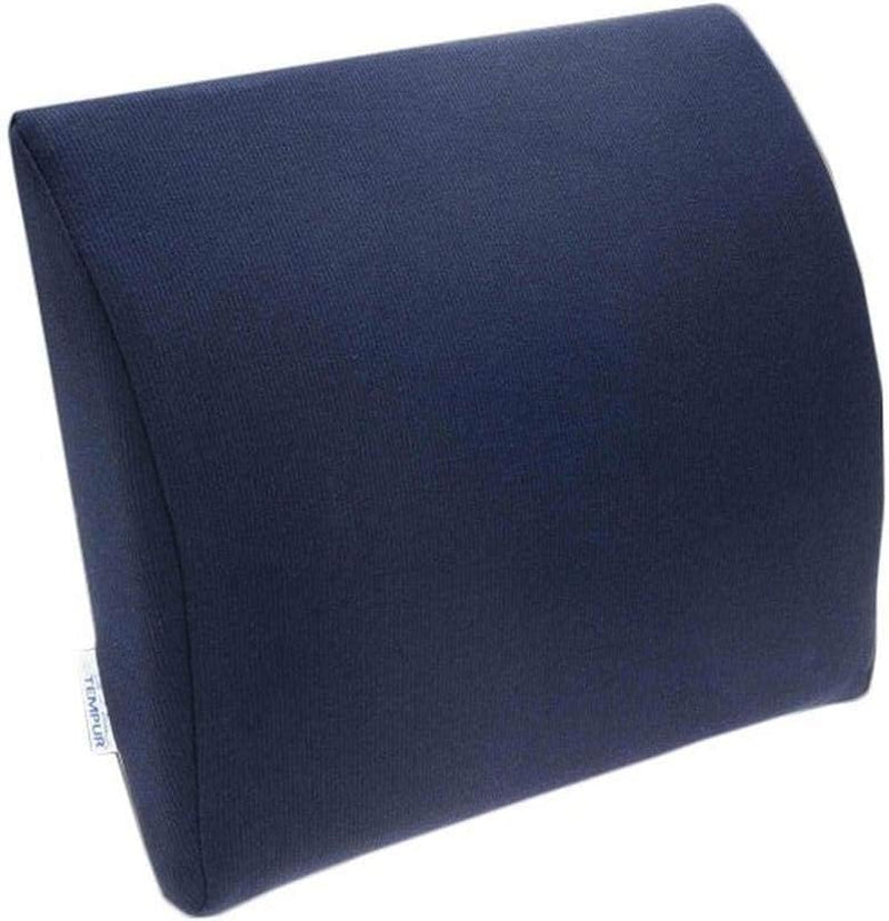 Pernă lombară TEMPUR Transit cu spumă cu memorie, pernă ergonomică cu suport lombar pentru călătorii și acasă, 30 x 25 cm