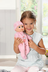 Păpușă moale Annabell Little Annabell 36cm, cu corp din pânză și ochi adormiți, 36cm, 709870 Zapf Creation