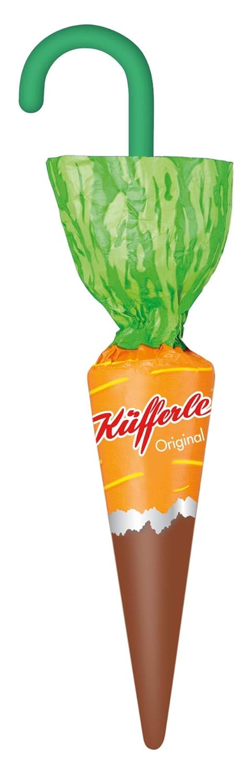 Küfferle, Morcovi cu ciocolată originală 810 g 60 buc., Ciocolată cu lapte, 1 bucată