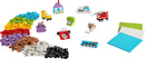 Set creativ LEGO Classic pentru construcție și joacă - set cu cărămizi colorate - construiește o casă, un câine, o mașină amuzantă, o claviatură de pian și un curcubeu - set de artizanat pentru băieți și fete de la 5 ani Seturi de constructie Besuche den LEGO-Store