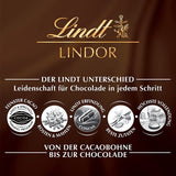 Bile de ciocolată Lindor 70% cacao extra neagră | Pungă de 137 g | Aprox. 10 bile de ciocolată neagră fină cu umplutură care se topește în gură | Cadou de ciocolată | Cadou de ciocolată