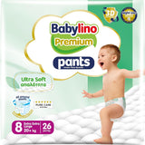 Pantaloni Premium, mărimea 7, cu filtru ultra-moale, XL Plus (15-25 kg), 28 bucăți