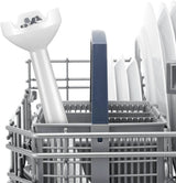 Bosch Stabmixer Clevermixx MSM14000, Abnehmbarer Mixfuß, Ergonomischer Griff, Leichtes Gehäuse, 4-Klingen-Messer, Einfache Reinigung, 400 W, Weiß/Rot Bucatarie Naty Shop