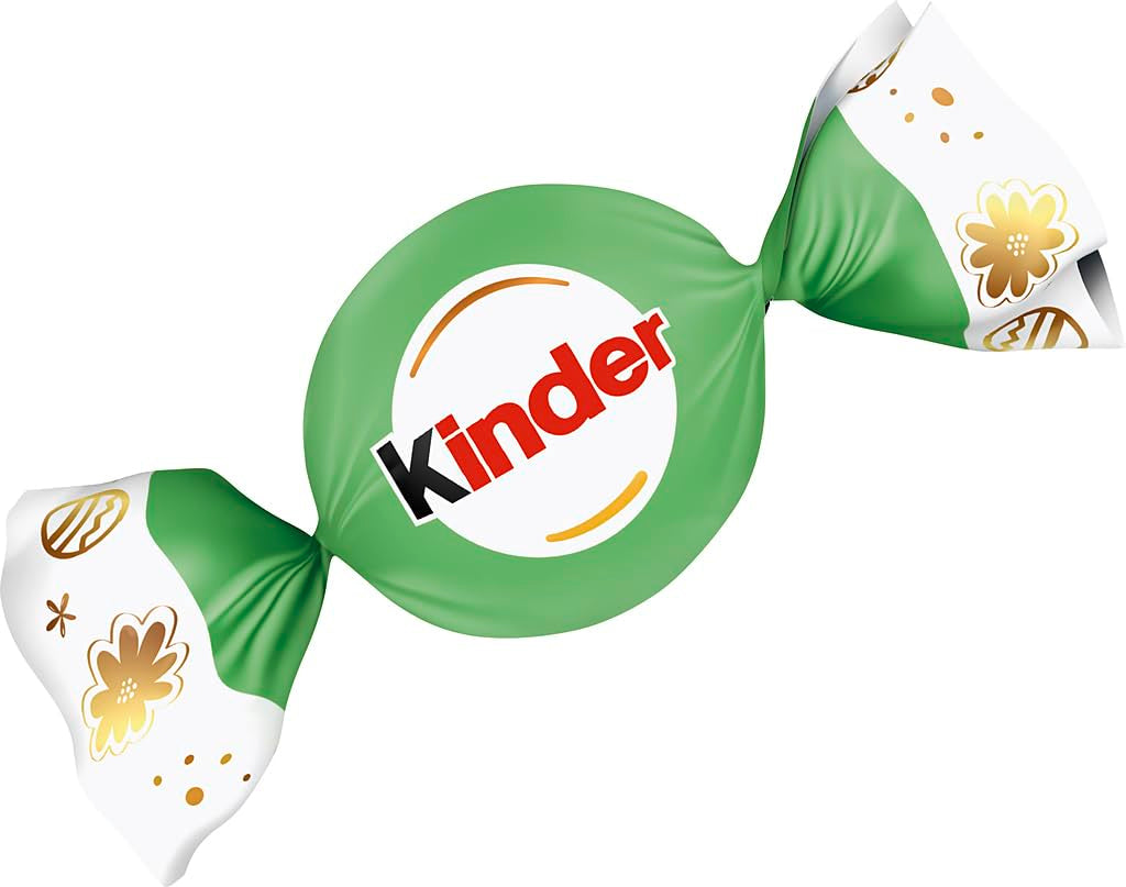 Bile Kinder Milk & Hazelnut Sensations 90g – Bile de ciocolată cu lapte cu umplutură cremoasă de lapte și bucăți de alune – Ciocolată de Paște, dulciuri de Paște – Cadou și suvenir de Paște