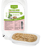 Elf-Family Konjak Reis Thai Brauner Shirataki Bowl -[Diätbox für 1 Wo.] - Instant Jasmin Reis - Fertiggerichte für Mikrowelle - Natürlich Superfoods Mikronährstoffe - Vegan/Low Carb/Fettfrei- 6er Box