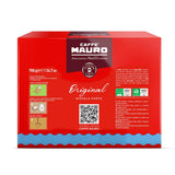 Caffè Mauro Torrefazione Kaffee Kompostierbare Pods, Recyclebare Verpackung, Original Mischung - 100 stück - Intensität 10/10 - Kompatibel mit ESE System Papier Pads 44 mm