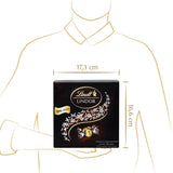 Cutie cadou LINDOR Extra Black 70% Cacao, Ciocolată cadou, aprox. 15 trufe LINDOR, 186 g (pachet de 2)