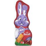Milka Smiling Bunny Biscoff – delicat iepuraș de Paște cu ciocolată și bucăți de biscuiți Lotus Biscoff – 95g