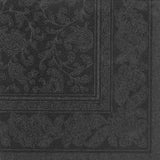 50 șervețele ROYAL Collection 1/4-fold 40 X 40 negru "Ornamente"
