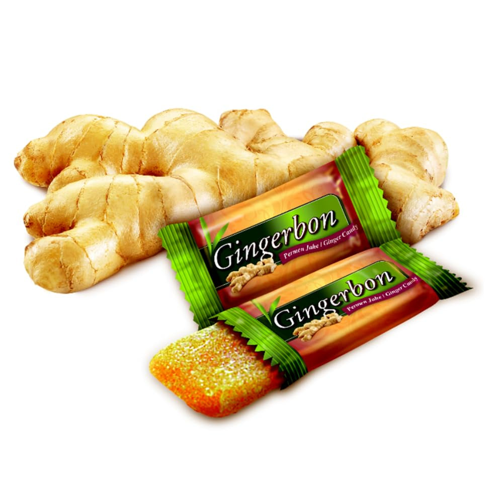 Bomboane cu ghimbir - (1 x 125 g) (pachet de 3)