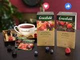 Greenfield Cherry Blossom, hibiscus, măceșe, mere, zmeură, mure, pliculețe de ceai (2G X 25), 50G