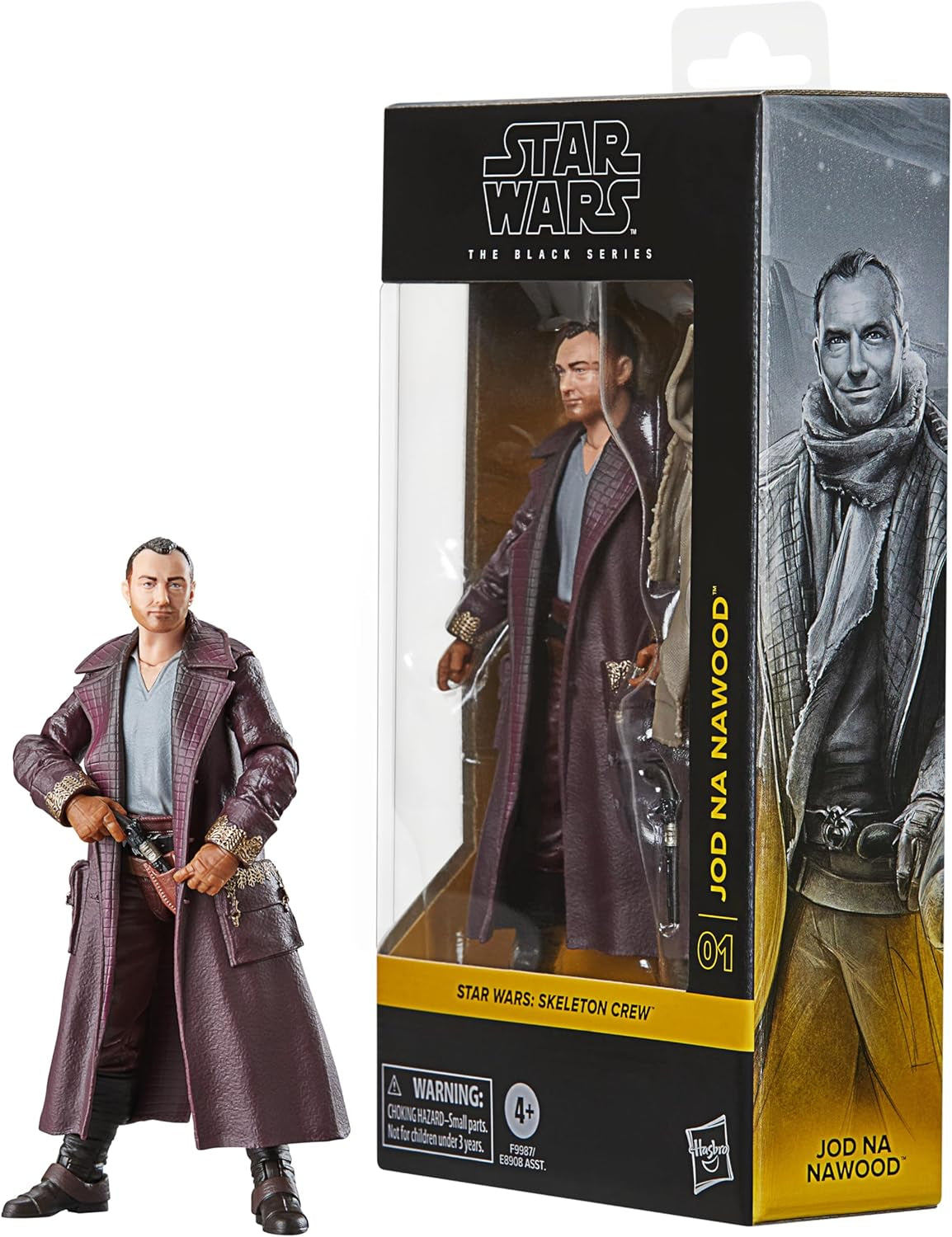 Star Wars Seria Neagră Piratul Căpitan Brutus (Port Borgo), Skeleton Crew Action Figure (15 Cm) Action figures Naty Shop Iod Nawood