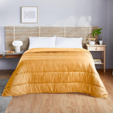 Pikolin Home - Plapumă reversibilă 300 G - umplutură nordică bicoloră - pentru pat 100/105 - confortabilă, caldă, respirabilă, verde, 180 X 220 cm Plapumi si pilote Naty Shop