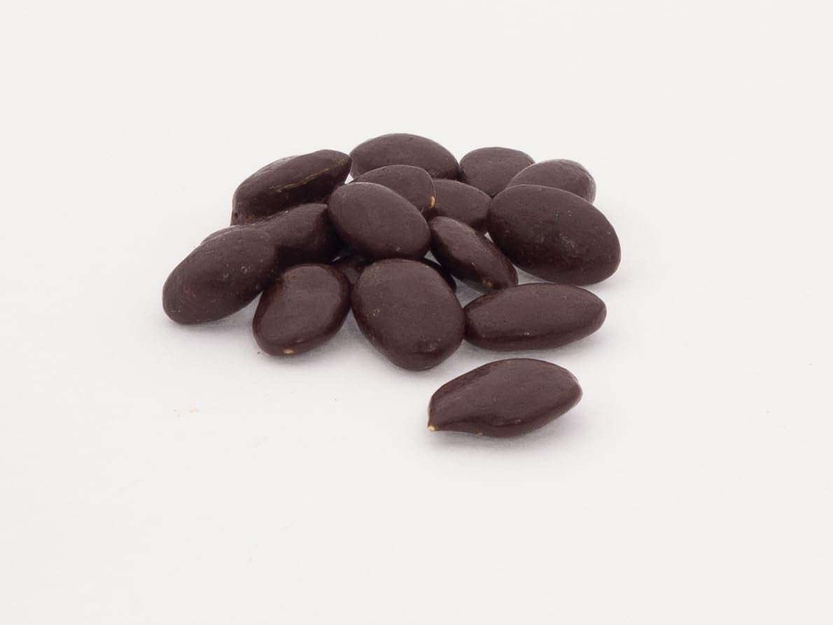 Semințe de dovleac organice Landgarten în ciocolată neagră – Gustare vegană de ciocolată cu semințe de dovleac prăjite – Sursă de magneziu – 1 x 50 g