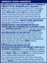 NESTLÉ SMARTIES Prietenii de Paște, figurine cu tematică de Paște, din ciocolată cu lapte fină, cu umplutură cremoasă și mini-linte colorate cu ciocolată SMARTIES, 1 pachet (1 x 65g)
