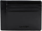 Calvin Klein CK MEDIAN ID CARDHOLDER Portofel pentru bărbați, negru (Ck Black), OS Portofel Barbati Naty Shop