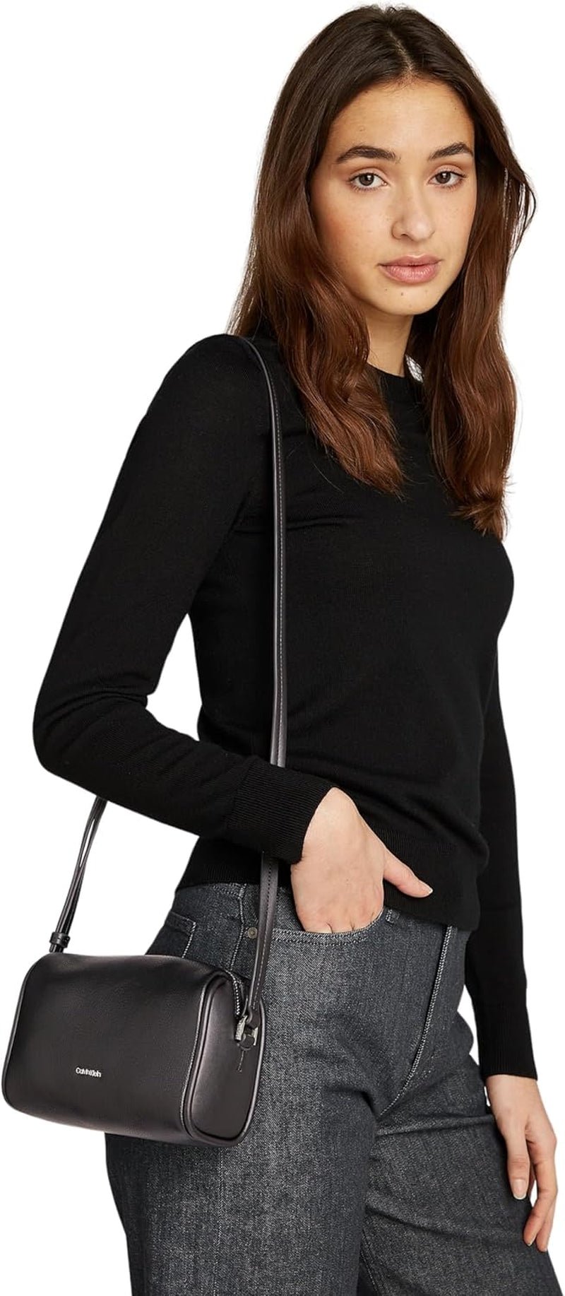Calvin Klein sac de umăr pentru femei Refine Camera Bag Klein Genti Femei Naty Shop