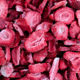 Căpșuni liofilizate 150g - Felii de căpșuni liofilizate - Fructe uscate liofilizate - Fructe de căpșuni uscate - Perfect pentru coacere, decorare, gustări, muesli, deserturi Produse deshidratate Naty Shop