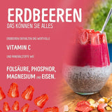 Căpșuni organice liofilizate: 70g căpșuni uscate pentru smoothie bowls, muesli, toppinguri pentru terci - fructe de pădure liofilizate fără zahăr adăugat - căpșuni liofilizate - fructe NutriPur Produse deshidratate Naty Shop