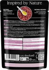 Hrană umedă pentru pisici Catz Finefood Purrrr Sheep Monoprotein nr. 113, pentru pisici cu digestie sensibilă, conținut de carne de 70%, 16 pliculețe a câte 85 g