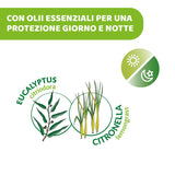 Șervețele umede protectoare Chicco NaturalZ, pachet de 20. Protecție naturală de vară cu lemongrass și eucalipt, protecție zi și noapte.
