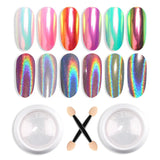 GZSY Nail Art Strasssteine Nagel Perlen Weiß 12Raster Nagel Charms Nageldesign Zubehör Perle Nail Art