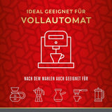 Vienna Melange - 500g boabe întregi | Amestec clasic de cafea vieneză | Cafea aromatică obținută din boabe 100% Arabica | Ideală pentru aparate de cafea complet automate și espressoare