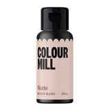 Colorant alimentar pe bază de apă Colour Mill Aqua Blend Burgundy - Foarte intens, concentrat, vegan - 20 ml