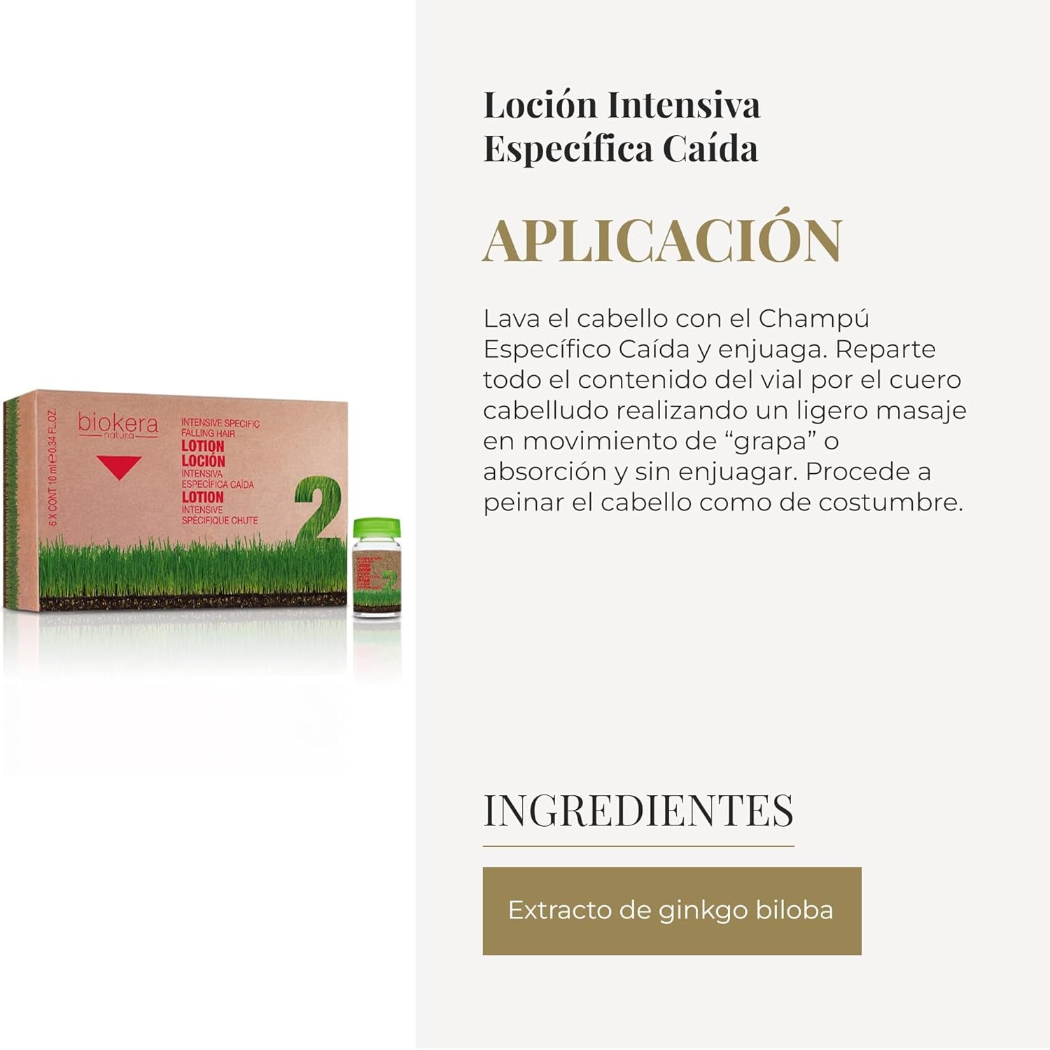 Cosmetics Specific Hair Regeneration Lotion, pachet de 6 (6 X 10 ml) Ingrijire par Naty Shop