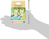 Sylvanian Families L5420 Chocolate Rabbit Twins - Figuri pentru casa de păpuși Papusi Naty Shop