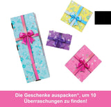 Păpușă Barbie Party fără cutie și accesorii, serie de aniversări pentru animale de companie, set de stele de petrecere cu 10 surprize, inclusiv efect de schimbare a culorii și decorațiuni pentru tort, JFG72