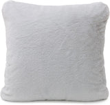 Gözze - Husă de pernă confortabilă, Merino Feeling, 50X50 Cm - Verde închis Paturi si Cuverturi Besuche den GÃ¶zze-Store argint
