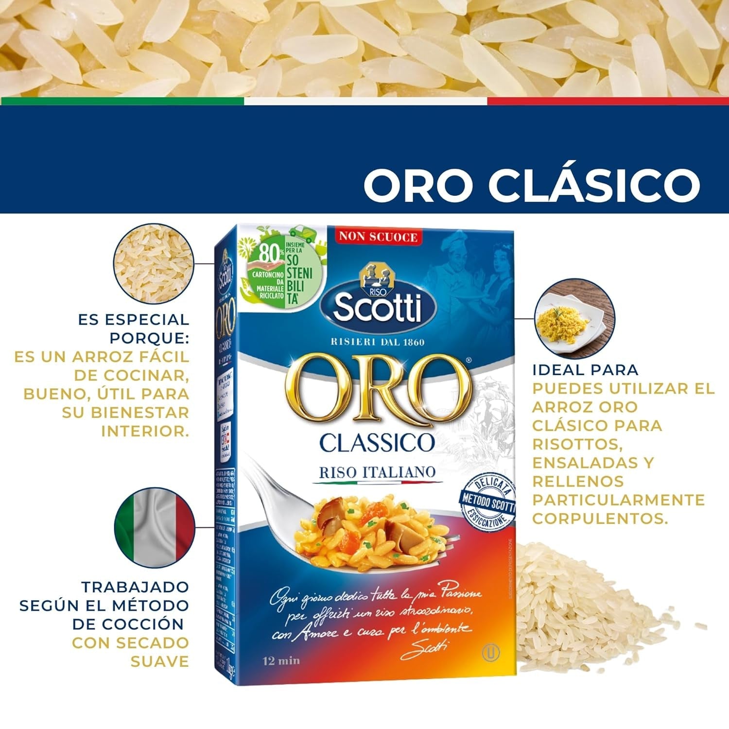 ORO Classico 1 kg orez prefiert italian