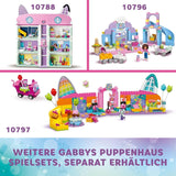 LEGO 4+ Gabby's Dollhouse Gabby's Little Kitty Ears, set cu animale pentru jocuri de rol, jucărie pentru copii cu tobogan și figuri, cadou pentru fete și băieți, jucărie pentru jocuri creative 10796 Seturi de constructie Besuche den LEGO-Store