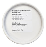 Oolong organic (Shui Xian), pachet de 1 (1 x 75 g)