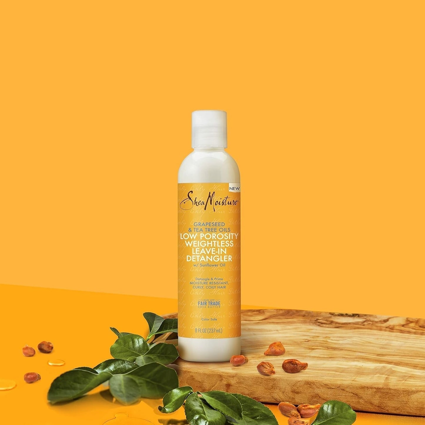 Produs pentru descurcarea parului hidratant fără greutate Sticlă de 237 ml pentru păr creț/ ondulat Produse pentru descurcarea părului Naty Shop