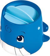 Simba 104010183 - Găleată ABC cu pahar stivuibil, găleată și pahar colorat cu curs de apă și roată de apă, 3 piese, 23cm, de la 12 luni Jucarii Bebe Naty Shop