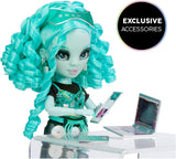 Rainbow High Shadow High Seria 3 - Berrie Skies - Păpușă de modă verde - Ținută la modă și peste 10 accesorii de joacă colorate - Ideală pentru copii cu vârste între 4 și 12 ani și colecționari
