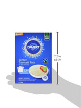 Orez Basmati organic Davert în pungi de gătit, 2 pungi, 250g