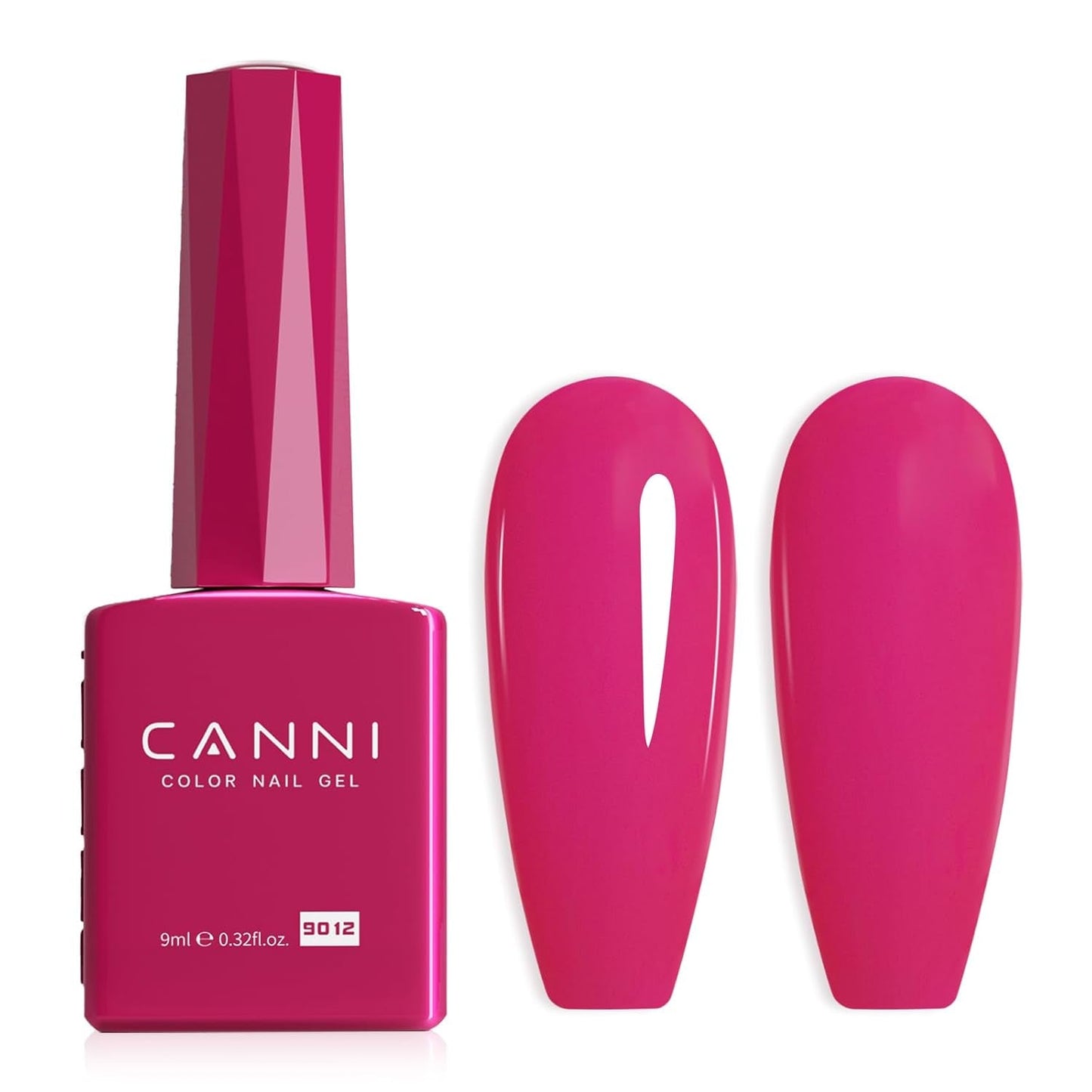 Ojă gel CANNI, semipermanentă, violet închis, ojă, gel UV, se detașează prin înmuiere, manichiură